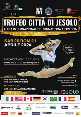 Locandina Trofeo Città di Jesolo 2024