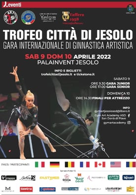 Locandina Trofeo Città di Jesolo 2022