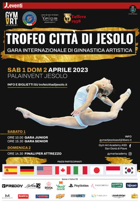 Locandina Trofeo Città di Jesolo 2023