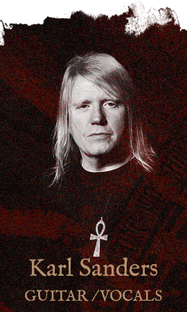 Nile guitarist and vocalist Karl Sanders