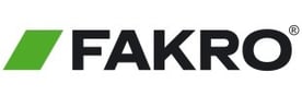 a fakro logo with the word fakro