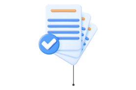 documents with a check