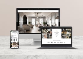 identité visuelle mobilier coiffure