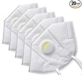 Polypropylene KN-95 with N95 Filter 5 Layer Protection Face Mask