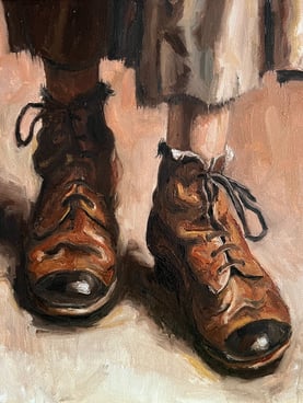 oil on canvas 8x10"