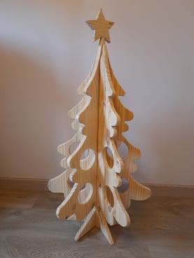 sapin bois noel