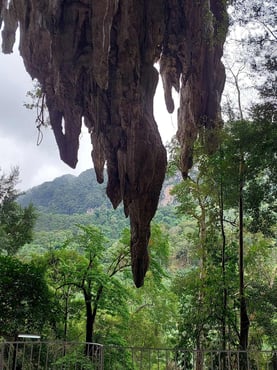 thailand phang nga dragon cave temple stalactite