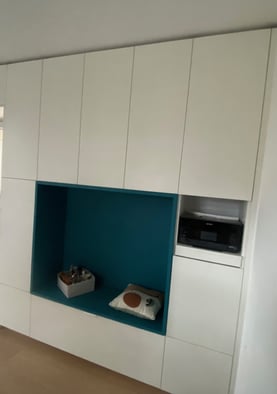 bureau tiroir imprimante