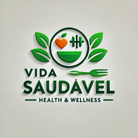 vida saudável logo