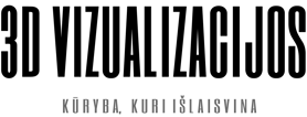 3D VIZUALIZACIJOS logo
