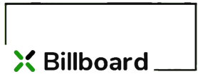 X Billboard logo