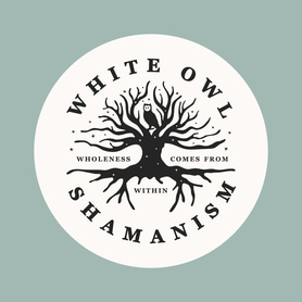 White Owl Shamanism. Healing souls, hearts, and minds. logo