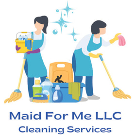 Maid For Me Cleaning logo