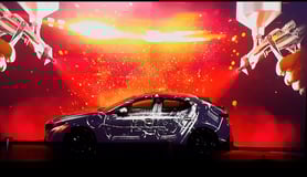 video mapping proyección suzuki auto