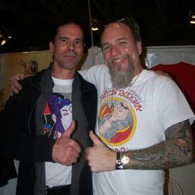 Mit Paul Jeffries Milono