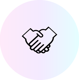 a hand holding a hand