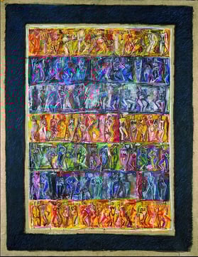 oeuvre d'art- nus - artiste peintre -peintures - femmes