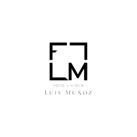 Luis Muñoz Fotógrafo  de retrato y producto. logo