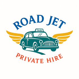 ROAD JET PRIVATE HIRE logo