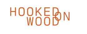 hooked on wood logo