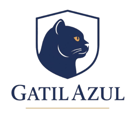 Gatil Azul logo