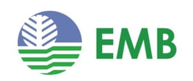 the emb logo for the emb
