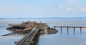 Cheddar Trip - The old pier Weston-Super-Mare