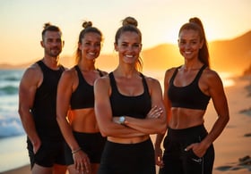 a group of online personal trainers in south africa