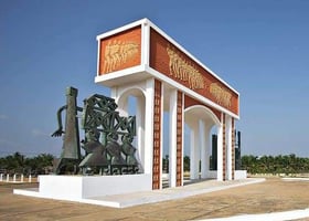 Slave Door of No Return in the town of Ouidah, Benin