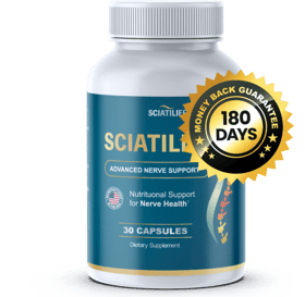 Image of Sciatilief supplement bottles – official packaging