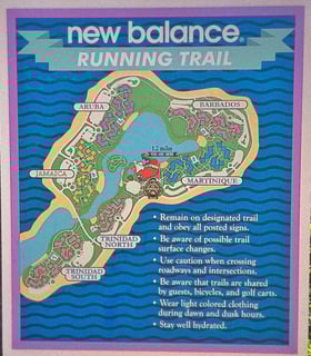 Caribbean Beach Resort Running Trail