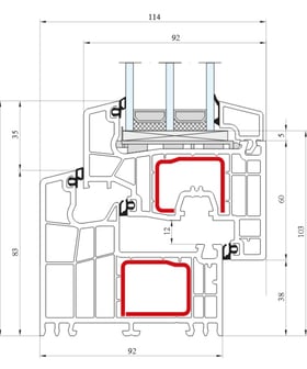 a drawing of a drawing of a kitchen sink
