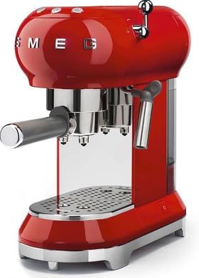 Smeg Espresso Coffee Machine, Red