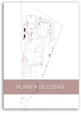 Foto de planta de cotas de projeto elétrico