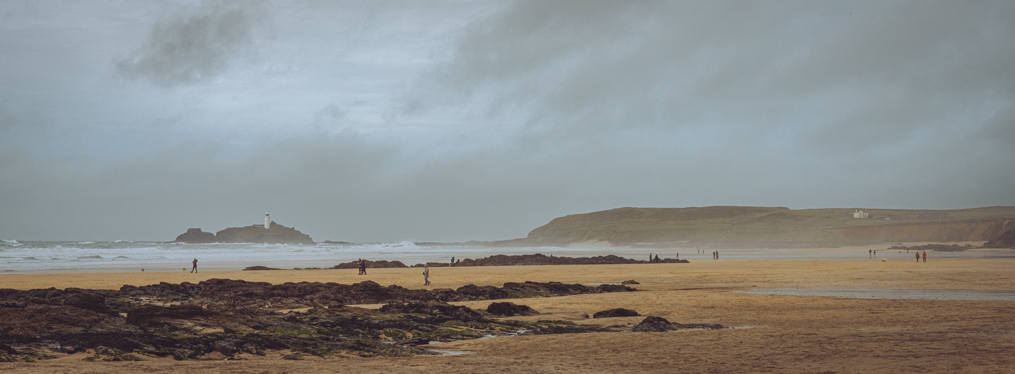Godrevy low tide