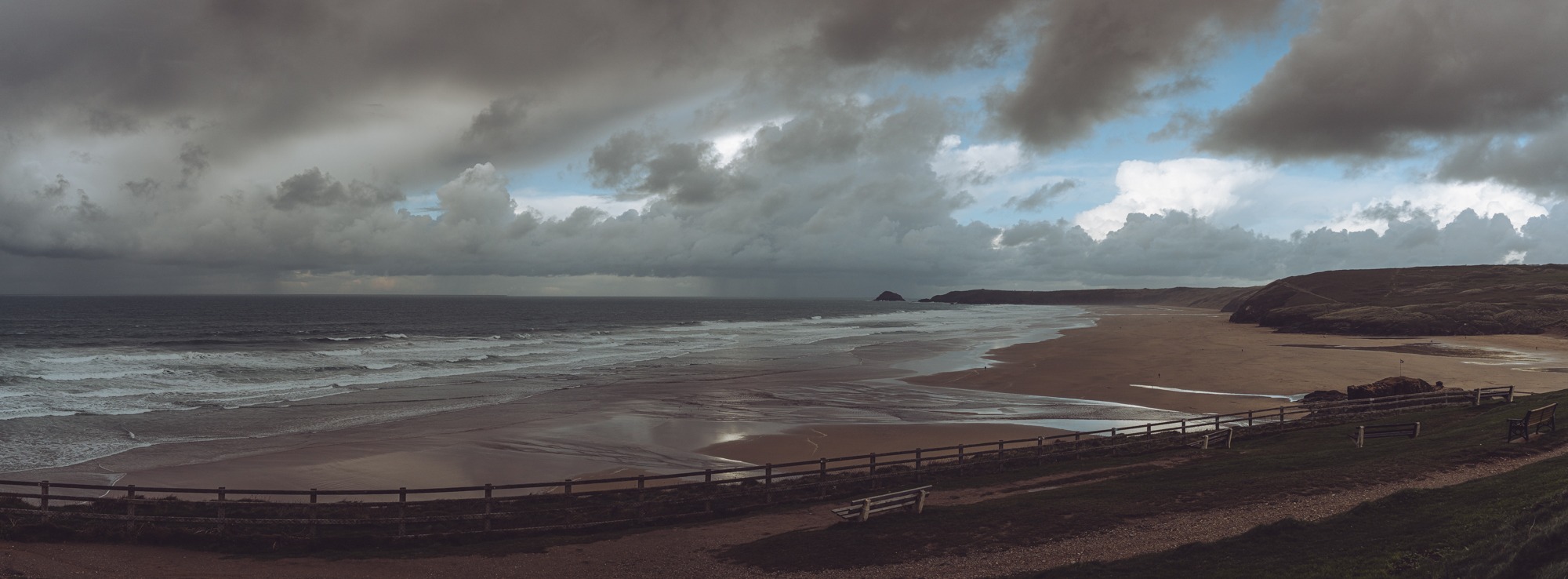 Perranporth beach