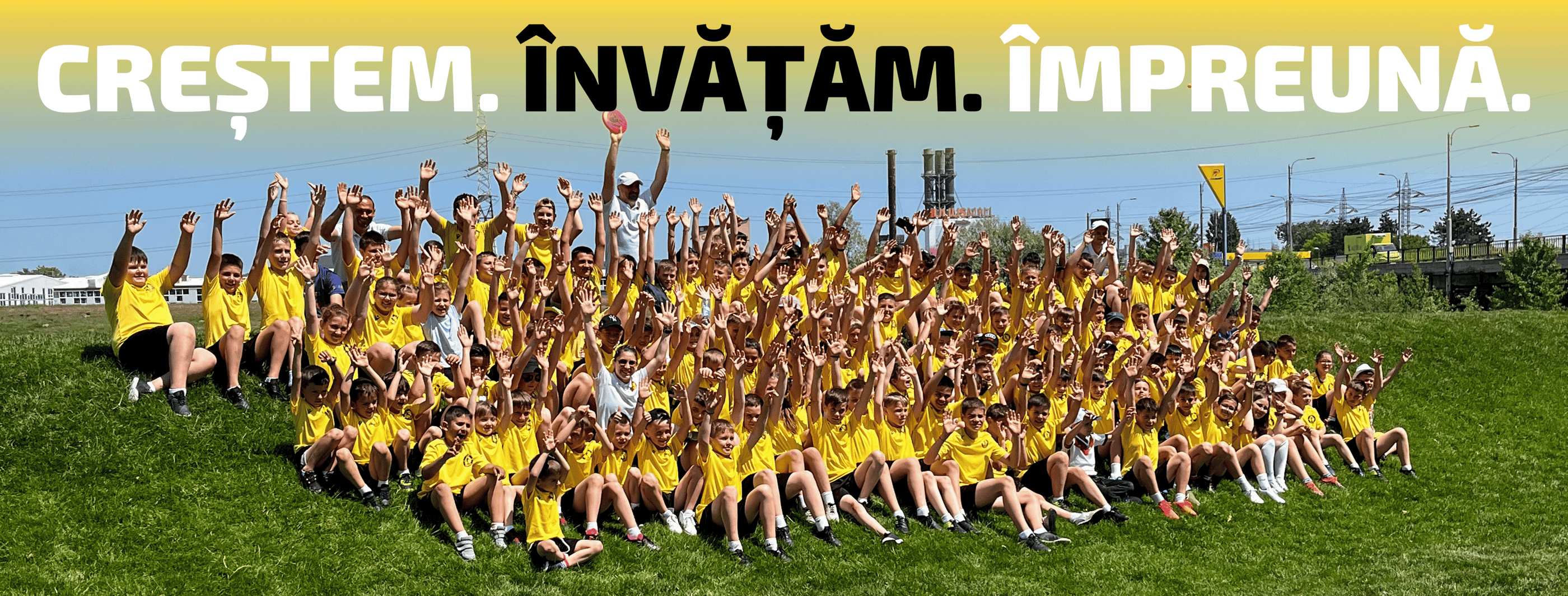 Creștem Învățăm Împreună - Slogan Start Suceava