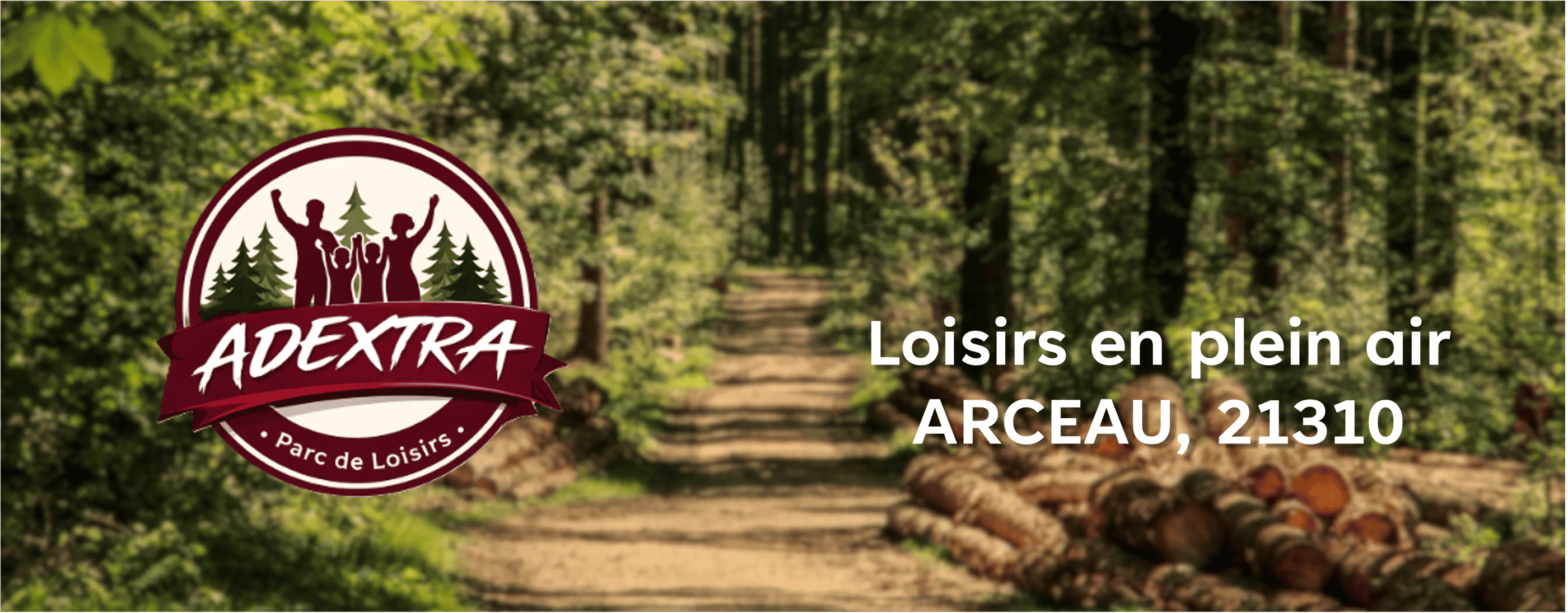 Personnes fêtant leur AVG et AVJF au parc de loisirs ADEXTRA en Bourgogne