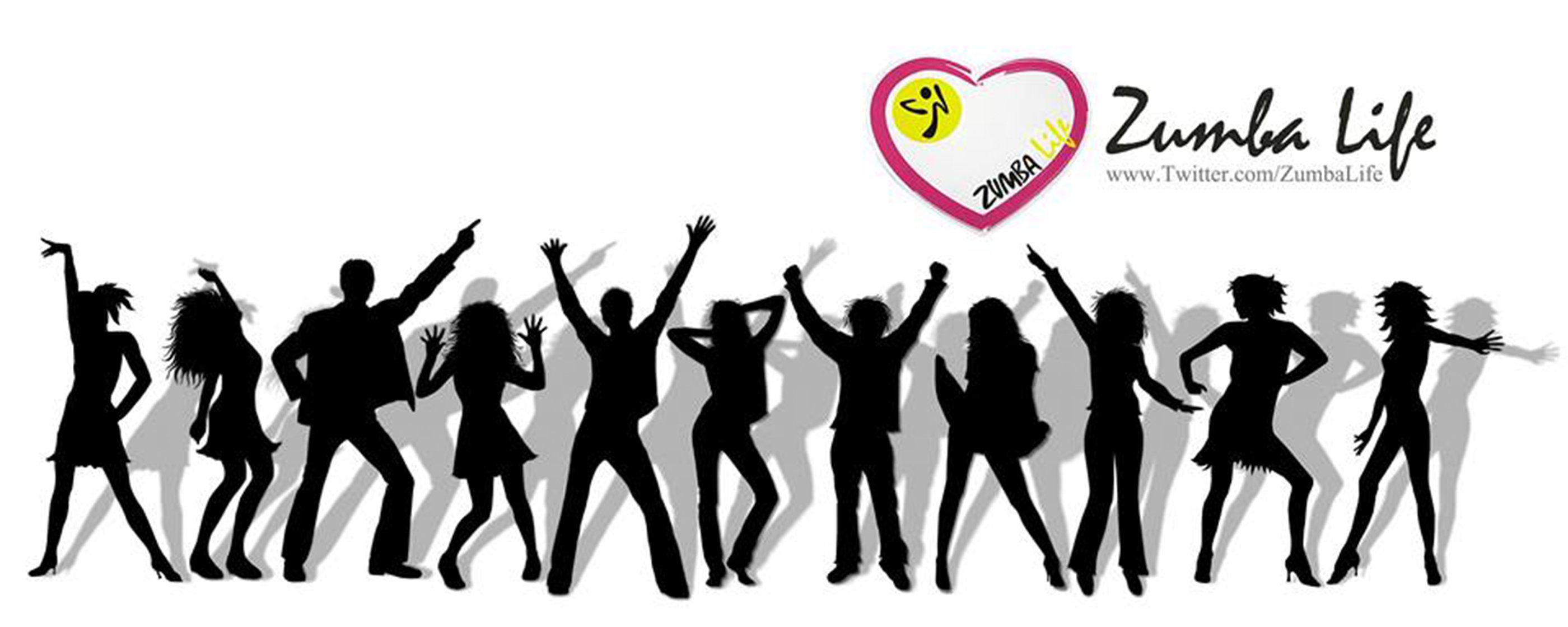 Zumba Life Studio image of dancer's shadows