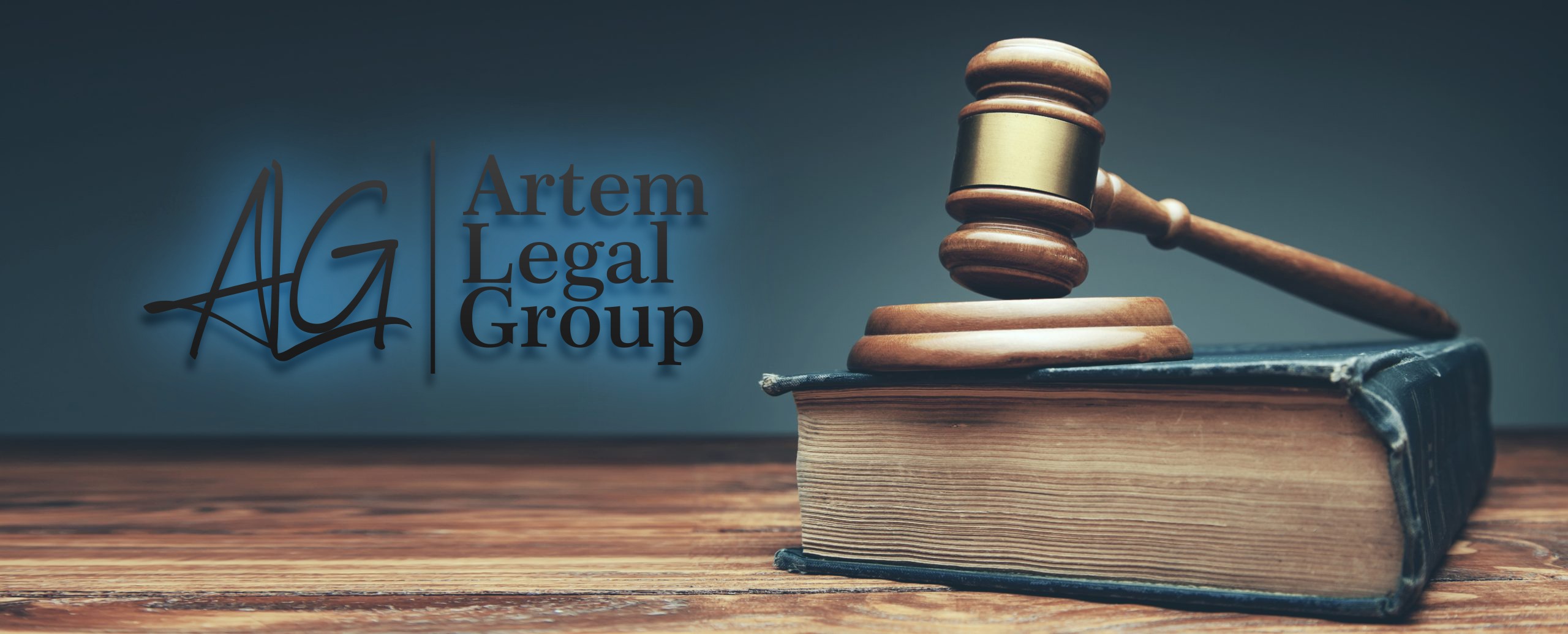 Artem Legal Group logo and a gabble