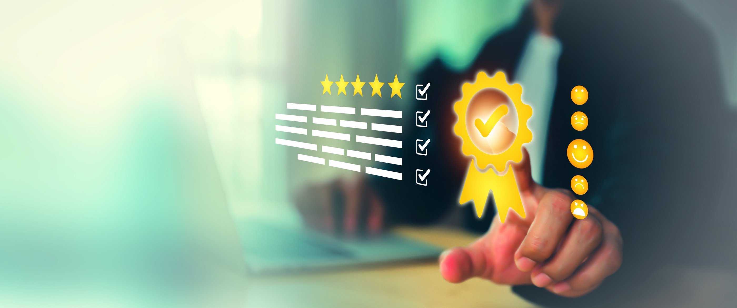 Image représentant toutes les cases de satisfaction cocher