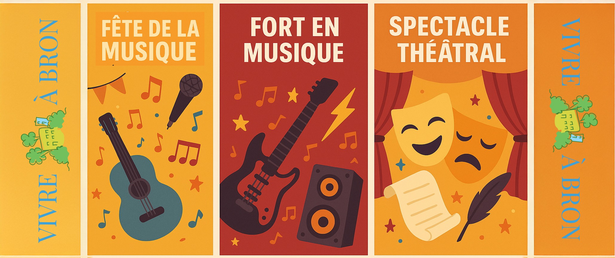 Fêtes de la musique de la ville de Bron