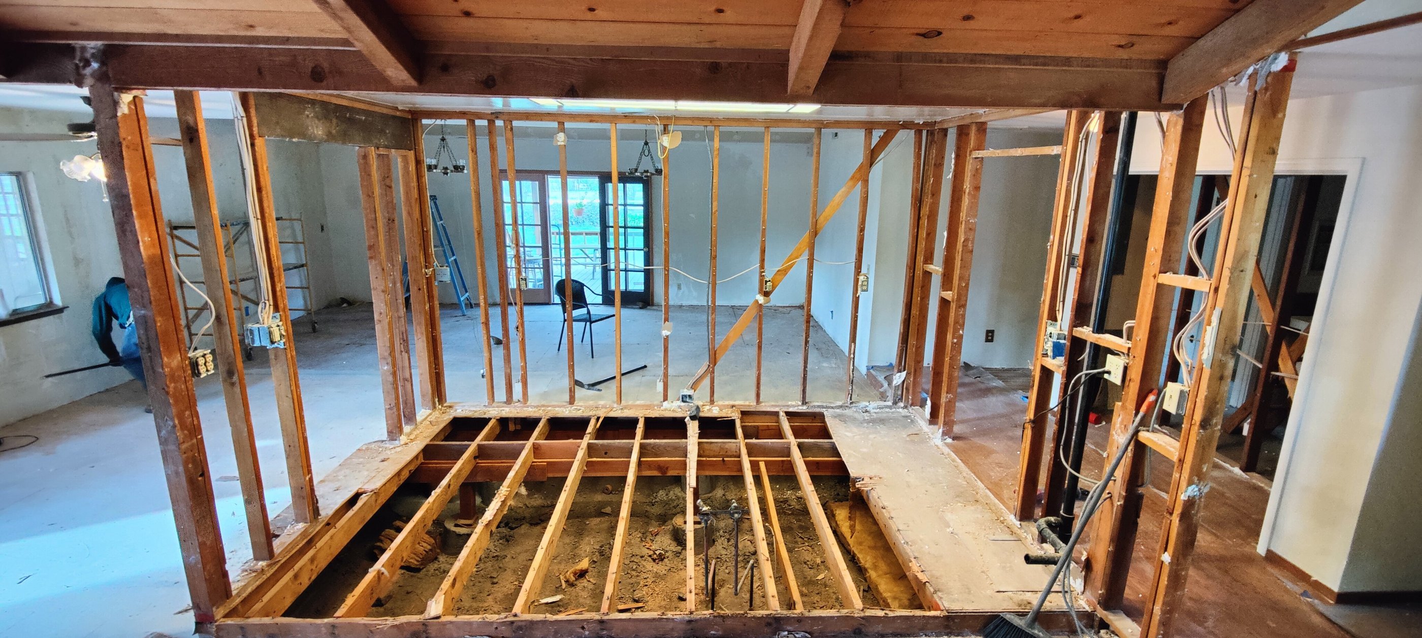 Work in progress from full home renovation