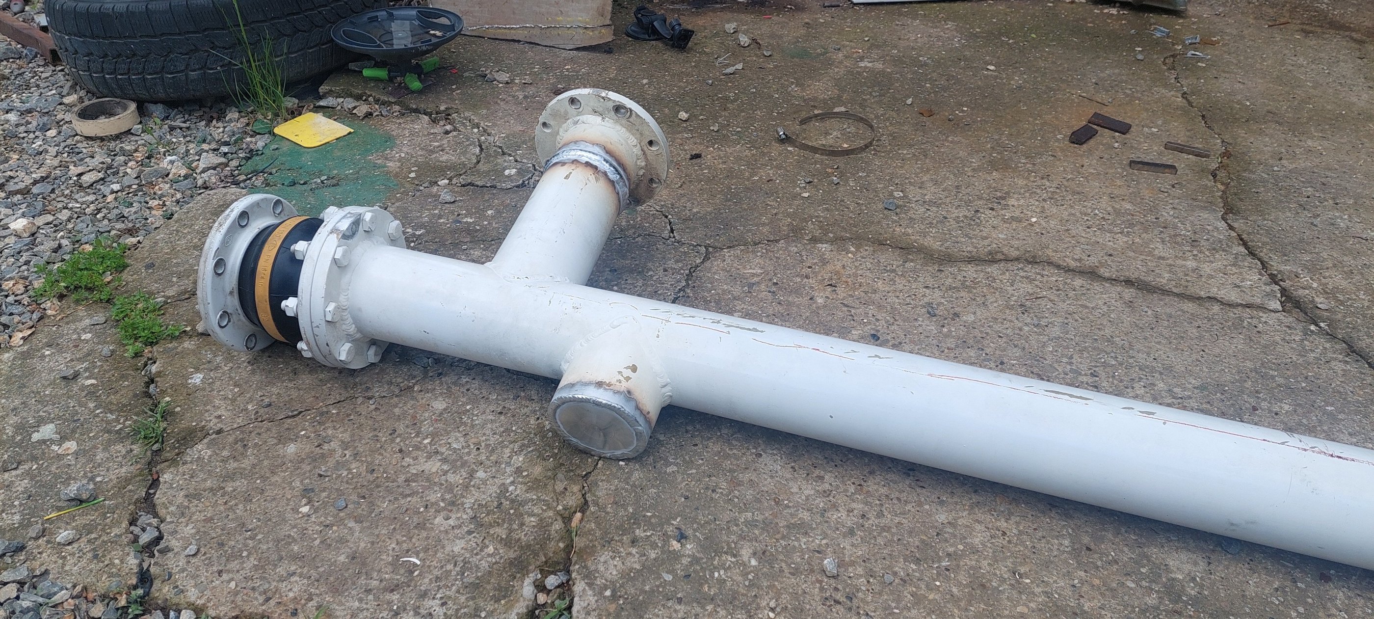 prepravka aluminijumske cevi za dovod vode