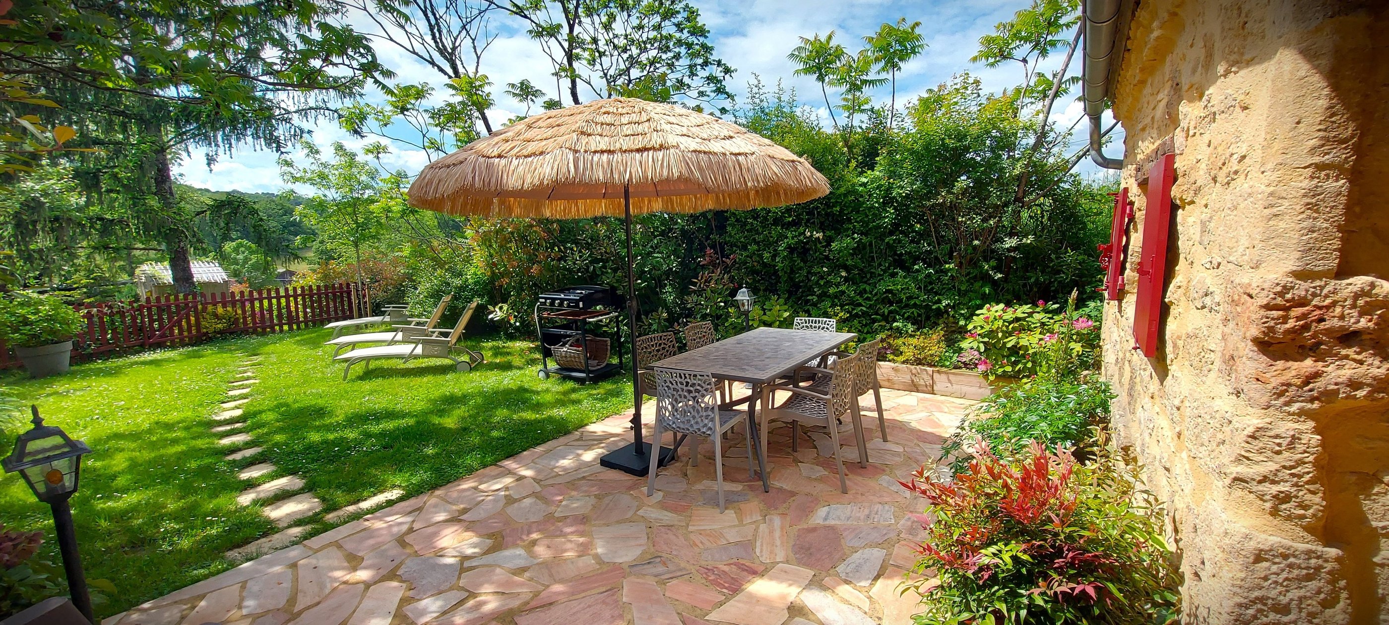 Terrasse et jardin privatifs