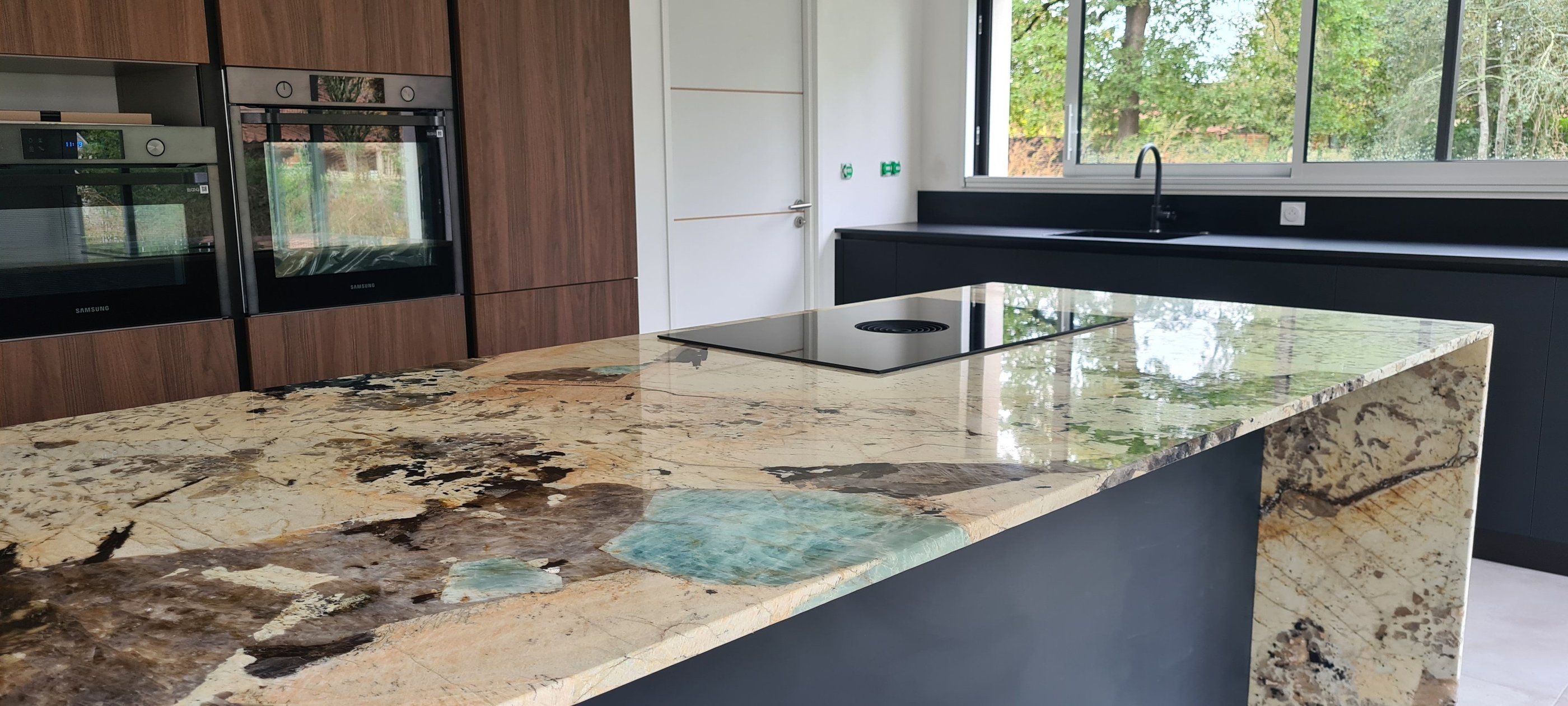 ilot de cuisine en Quartzite Patagonia