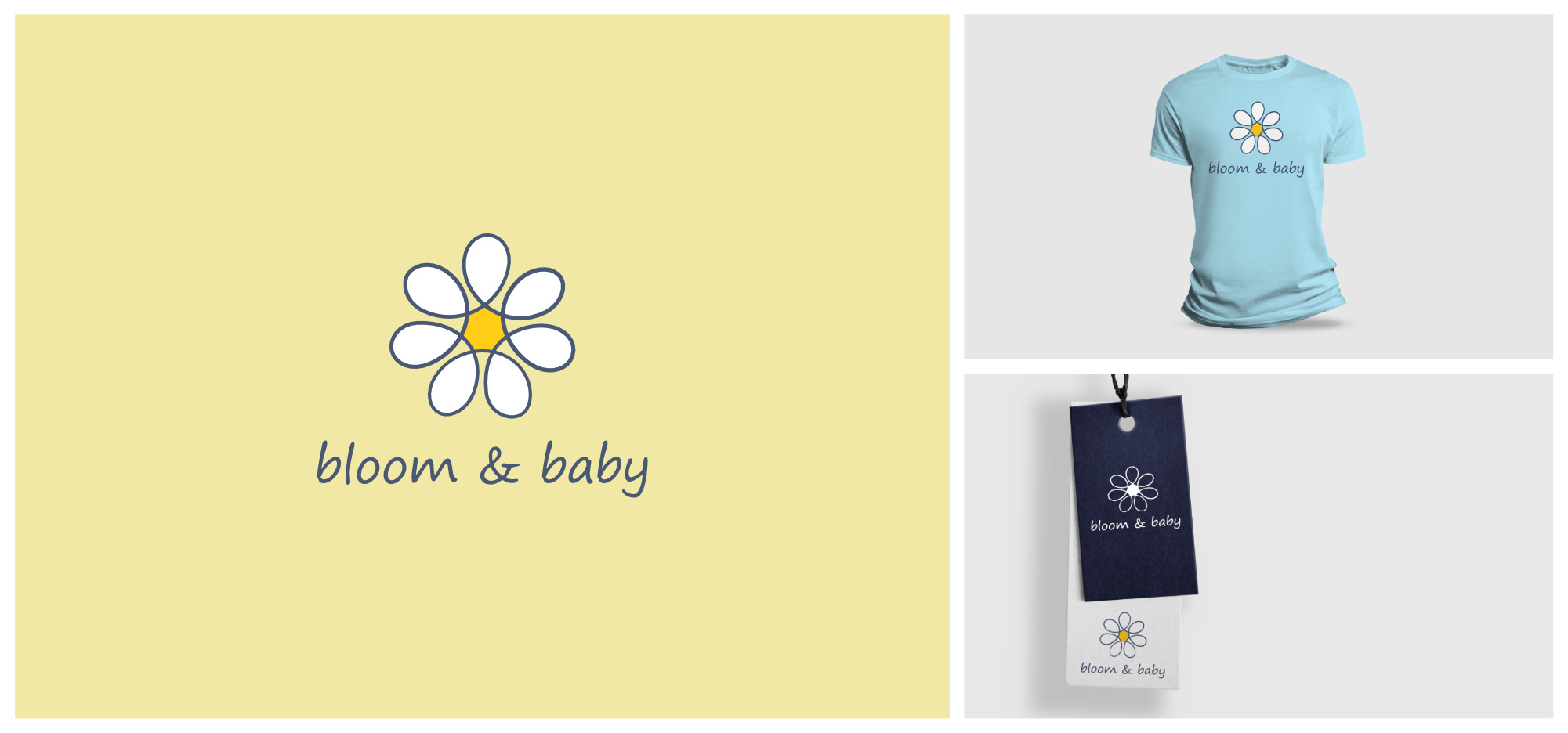 Bloom & Baby logo design