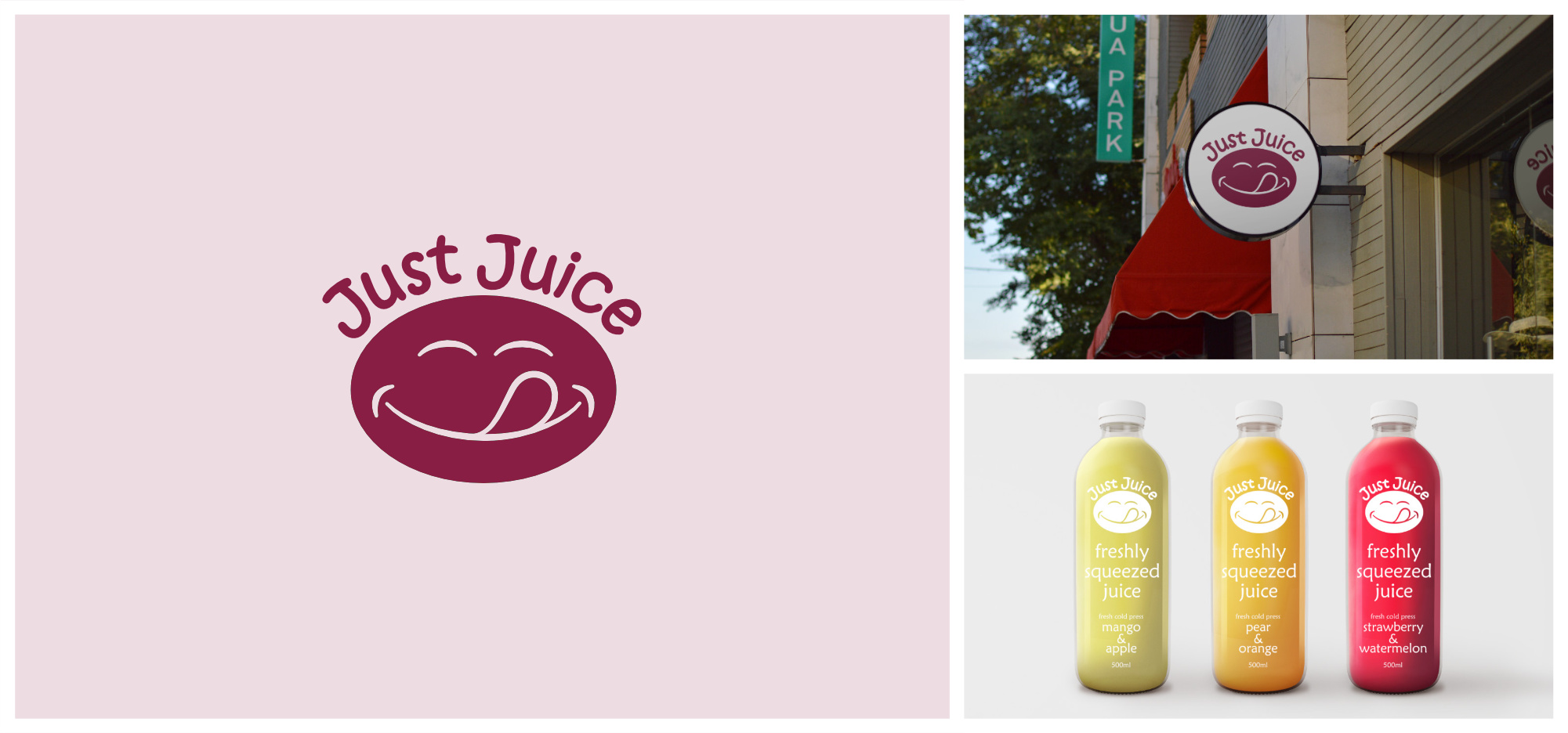 Just Juice logo design