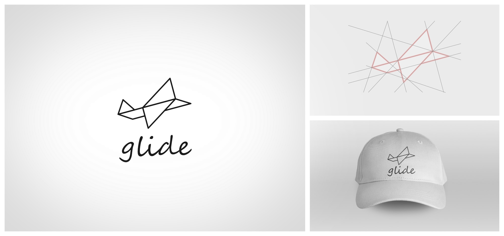 Glide logo design