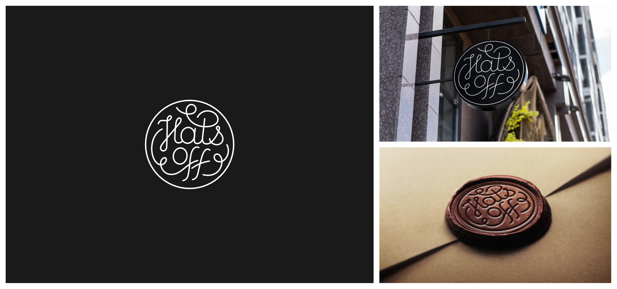 Hand lettering logo design